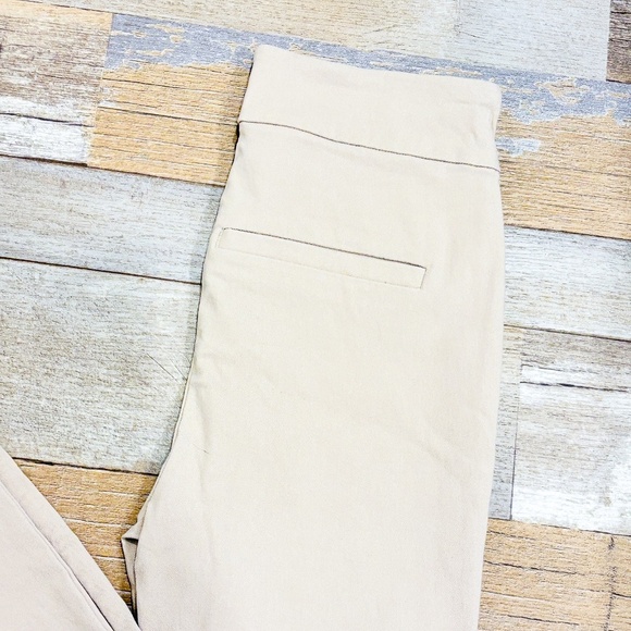 CAMBER & GRACE Beige stretch pants | Fitted skinny silhouette | X-Small * - Picture 2 of 8